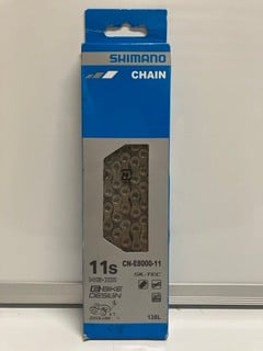 Lot 91  
            Nottingham SR6 - Parcel Delivery 
                
SHIMANO CN-E8000 11 SPEED E-BIKE CHAIN ORIGINAL RRP £58.99