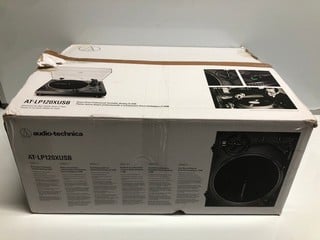 Lot 9  
            Nottingham SR6 - Parcel Delivery 
                
AUDIO TECHNICA TURNTABLE MODEL AT-LP120XUSB