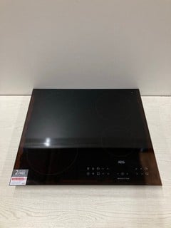 Lot 113  
            Nottingham SR2 - Delivery or Collection 

                
AEG 5000 BUILT-IN INDUCTION HOB MODEL NO: IKX64301CB ORIGINAL RRP £260.00