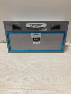 Lot 129  
            Nottingham SR2 - Delivery or Collection 

                
AEG 3000 CANOPY COOKER HOOD MODEL NO: DGX3523S ORIGINAL RRP £179.00