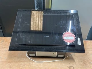 Lot 136  
            Nottingham SR2 - Delivery or Collection 

                
BOSCH WALL-MOUNTED COOKER HOOD MODEL NO: DWK87CM60B ORIGINAL RRP £772.00
