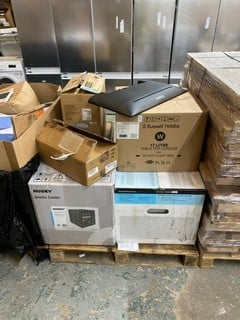 Lot 158  
            Nottingham SR2 - Delivery or Collection 

                
PALLET OF ITEMS INC RUSSELL HOBBS 17 LITRE TABLE TOP COUNTER