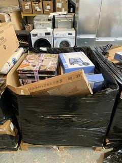 Lot 160  
            Nottingham SR2 - Delivery or Collection 

                
PALLET OF ITEMS INC RUSSELL HOBBS COMPACT DIGITAL MICROWAVE WITH GRILL