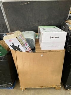 Lot 173  
            Nottingham SR2 - Delivery or Collection 

                
PALLET OF ITEMS INC MEACO ARETE ONE DEHUMIDIFIER & AIR PURIFIER