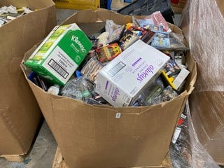 Lot 195  
            Nottingham SR2 - Delivery or Collection 

                
PALLET OF ITEMS INC HOUSEHOLD ESSENTIALS & DIFFERENT FILMS