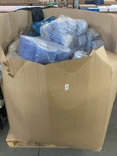Lot 259  
            Nottingham SR2 - Delivery or Collection 

                
PALLET OF BEDDING & BLUE ROLL