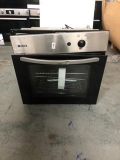 Lot 27  
            Nottingham SR2 - Delivery or Collection 

                
HADEN BUILT-IN ELECTRIC SINGLE OVEN MODEL NO: HSG105X ORIGINAL RRP £199.00