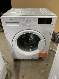 Lot 72  
            Nottingham SR2 - Delivery or Collection 

                
BEKO 9KG INTEGRATED WASHING MACHINE MODEL NO: WTIK94121F ORIGINAL RRP £419.00