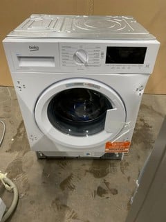 Lot 73  
            Nottingham SR2 - Delivery or Collection 

                
BEKO 9KG INTEGRATED WASHING MACHINE MODEL NO: WTIK94121F ORIGINAL RRP £419.00