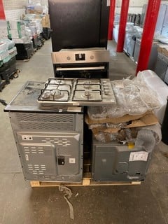 Lot 190  
            Nottingham SR3 - Delivery or Collection 

                
PALLET OF ITEMS TO INCLUDE SINGLE OVEN (SMASHED,SALVAGE,SPARES)