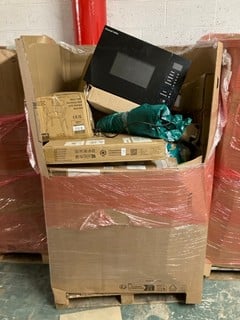 Lot 217  
            Nottingham SR3 - Delivery or Collection 

                
PALLET OF ITEMS TO INCLUDE RUSSELL HOBBS MICROWAVE