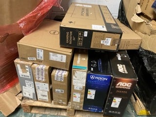 Lot 224  
            Nottingham SR3 - Delivery or Collection 

                
PALLET OF VARIOUS MONITORS (SMASHED,SALVAGE,SPARES)