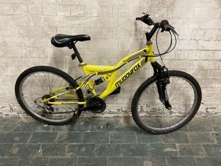 Lot 281  
            Nottingham SR3 - Collection Only 

                
YELLOW MUDDYFOX BICYCLE (EUAP538)