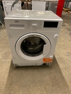 Lot 34  
            Nottingham SR3 - Delivery or Collection 

                
BEKO INTEGRATED 7KG WASHING MACHINE MODEL NO: WTIK84122