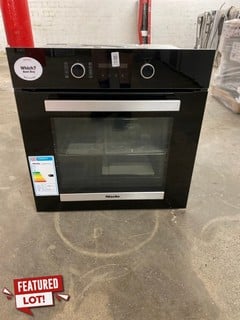Lot 63  
            Nottingham SR3 - Delivery or Collection 

                
MIELE BUILT IN SINGLE OVEN MODEL NO: H2465B (EX DISPLAY) ORIGINAL RRP: £689