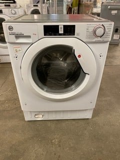 Lot 95  
            Nottingham SR3 - Delivery or Collection 

                
HOOVER INTEGRATED 9KG WASHING MACHINE MODEL NO: HBWOS69TAME-80 (EX DISPLAY)