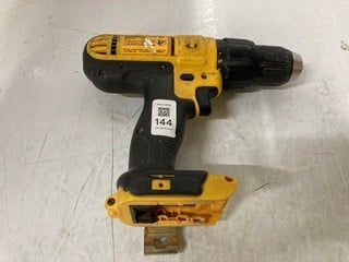 Lot 144  
            Nottingham SR6 – Delivery Or Collection 

                
DEWALT DCD776 CORDLESS HAMMER DRILL (NO BATTERY, WITH CHARGER) (MPSE54894747)