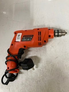 Lot 145  
            Nottingham SR6 – Delivery Or Collection 

                
BLACK+DECKER BEH201 CORDED HAMMER DRILL (MPSC40860395)