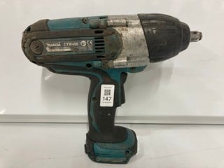 Lot 147  
            Nottingham SR6 – Delivery Or Collection 

                
MAKITA DTW450 CORDLESS IMPACT WRENCH (WITH BATTERY, NO CHARGER) (MPSE54015748)