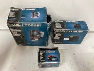 Lot 158  
            Nottingham SR6 – Delivery Or Collection 

                
ERBAUER EJS18-LI CORDLESS JIGSAW (WITH BATTERY AND CHARGER) (MPSH646160)