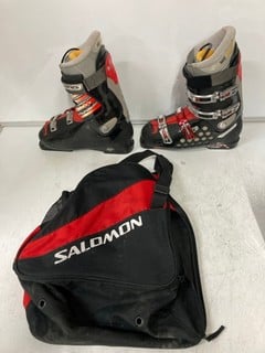 Lot 164  
            Nottingham SR6 – Delivery Or Collection 

                
SALOMON X WAVE FLEX 90 SKI BOOTS (SIZE 30) (X723172)