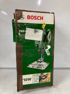 Lot 176  
            Nottingham SR6 – Delivery Or Collection 

                
BOSCH PBD40 BENCH DRILL (18+ ID MAY BE REQUIRED)