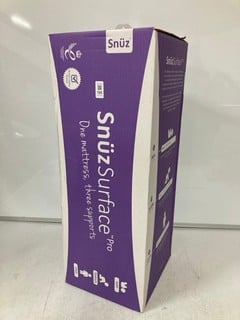 Lot 195  
            Nottingham SR6 – Delivery Or Collection 

                
SNUZ SURFACE PRO COT BED MATTRESS