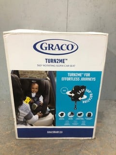 Lot 206  
            Nottingham SR6 – Delivery Or Collection 

                
GRACO TURN2ME 360 ROTATING ISOFIX CAR SEAT