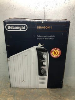 Lot 213  
            Nottingham SR6 – Delivery Or Collection 

                
DELONGHI DRAGON 4 ELECTIC OIL-FILLED RADIATOR