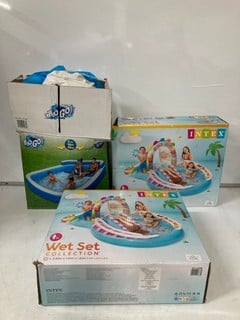 Lot 231  
            Nottingham SR6 – Delivery Or Collection 

                
3 X ITEMS INC INTEX WET SET COLLECTION POOL
