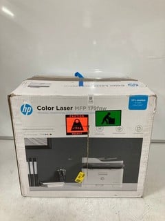 Lot 235  
            Nottingham SR6 – Delivery Or Collection 

                
HP COLOR LASER MFP179FNW PRINTER ORIGINAL RRP: £249.99