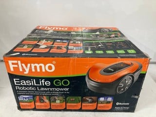 Lot 269  
            Nottingham SR6 – Delivery Or Collection 

                
FLYMO EASILIFE GO ROBOTIC LAWNMOWER (PIN UNKNOWN)