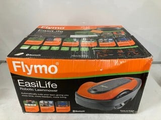 Lot 270  
            Nottingham SR6 – Delivery Or Collection 

                
FLYMO EASILIFE GO ROBOTIC LAWNMOWER (PIN UNKNOWN)