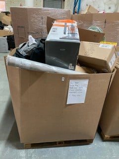 Lot 279  
            Nottingham SR6 – Delivery Or Collection 
                
PALLET OF ITEMS TO INC VAX HOOVER, SURYA RUG AND BOSCH BRAKE DISCS (ALL ITEMS MUS...