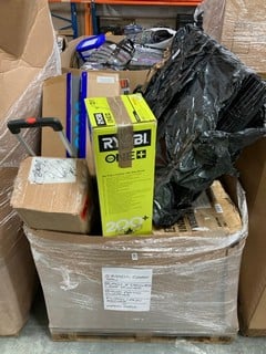 Lot 291  
            Nottingham SR6 – Delivery Or Collection 
                
PALLET OF GARDEN TOOLS INC EINHELL, FLYMO, BLACK+DECKER AND RYOBI (18+ ID MAY BE ...