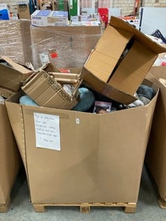 Lot 293  
            Nottingham SR6 – Delivery Or Collection 
                
PALLET OF ITEMS TO INC KIDS TOYS, PET BED AND HOUSEHOLD ITEMS (ALL ITEMS MUST BE ...