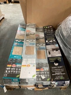 Lot 308  
            Nottingham SR6 – Delivery Or Collection 

                
PALLET OF GOLDEN SELECT FLOOR TILES IN VARIOUS DESIGNS AND COLOURS (ALL ITEMS MUS...