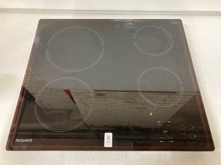 Lot 312  
            Nottingham SR6 – Delivery Or Collection 

                
HOTPOINT ELECTRIC CERAMIC HOB MODEL: HR651CH (EX-DISPLAY) ORIGINAL RRP: £179.00