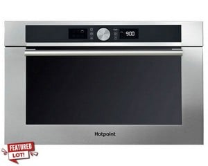 Lot 38  
            Nottingham SR6 – Delivery Or Collection 

                
HOTPOINT BUILT-IN MICROWAVE WITH GRILL MODEL: MD454IXH (SEALED) ORIGINAL RRP: £38...