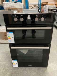 Lot 40  
            Nottingham SR6 – Delivery Or Collection 

                
HOTPOINT BUILT-IN DOUBLE OVEN MODEL: DD2844CBL (EX-DISPLAY) ORIGINAL RRP: £459.00