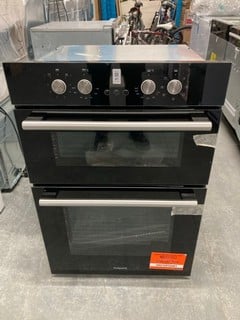 Lot 41  
            Nottingham SR6 – Delivery Or Collection 

                
HOTPOINT BUILT-IN DOUBLE OVEN MODEL: DD2844CBL (EX-DISPLAY) ORIGINAL RRP: £459.00