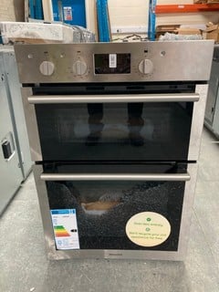 Lot 42  
            Nottingham SR6 – Delivery Or Collection 

                
HOTPOINT BUILT-IN DOUBLE OVEN MODEL: DD4541IX (EX-DISPLAY, SMASHED GLASS) ORIGINA...