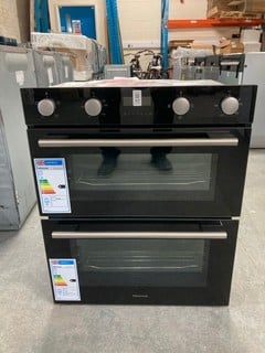 Lot 43  
            Nottingham SR6 – Delivery Or Collection 

                
HISENSE BUILT-UNDER DOUBLE OVEN MODEL: BID75211BGUK (EX-DISPLAY) ORIGINAL RRP: £3...