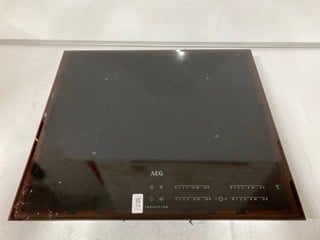 Lot 74  
            Nottingham SR6 – Delivery Or Collection 
                
AEG ELECTRIC INDUCTION HOB MODEL: IAE64411FB (EX-DISPLAY) ORIGINAL RRP: £549.00