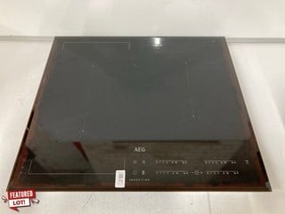 Lot 75  
            Nottingham SR6 – Delivery Or Collection 
                
AEG ELECTRIC INDUCTION HOB MODEL: IAE64411FB (EX-DISPLAY) ORIGINAL RRP: £549.00