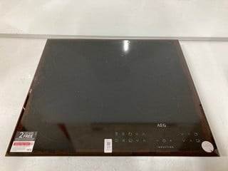 Lot 77  
            Nottingham SR6 – Delivery Or Collection 
                
AEG ELECTRIC INDUCTION HOB MODEL: IKB64301FB (EX-DISPLAY) ORIGINAL RRP: £349.99
