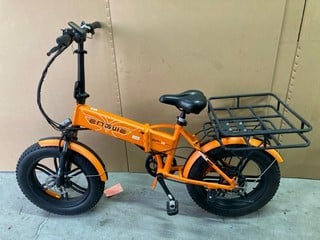 Lot 172  
            Nottingham SR9 - Collection Only 

                
ENGUIE ORANGE ELECTRIC BIKE - MPSS03041415- COLLECTION ONLY
