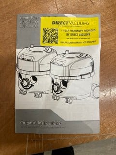 Lot 188  
            Nottingham SR9 - Delivery Or Collection 

                
NUMATIC CYLINDER VACUUM CLEANER