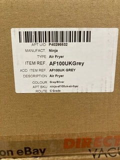 Lot 196  
            Nottingham SR9 - Delivery Or Collection 

                
NINJA AIR FRYER