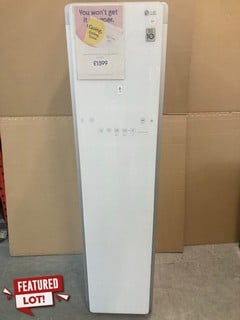 Lot 19  
            Nottingham SR9 - Delivery Or Collection 

                
LG STYLER SW3F WIFI - ENABLED CLOTHING CARE SYSTEM ORIGINAL RRP: £1,599
